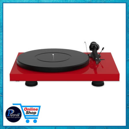 เครื่องเล่นแผ่นเสียง PROJECT : DEBUT CARBON EVO (พร้อมหัวเข็ม ORTOFON รุ่น 2M RED) (HIGH GLOSS RED)_2